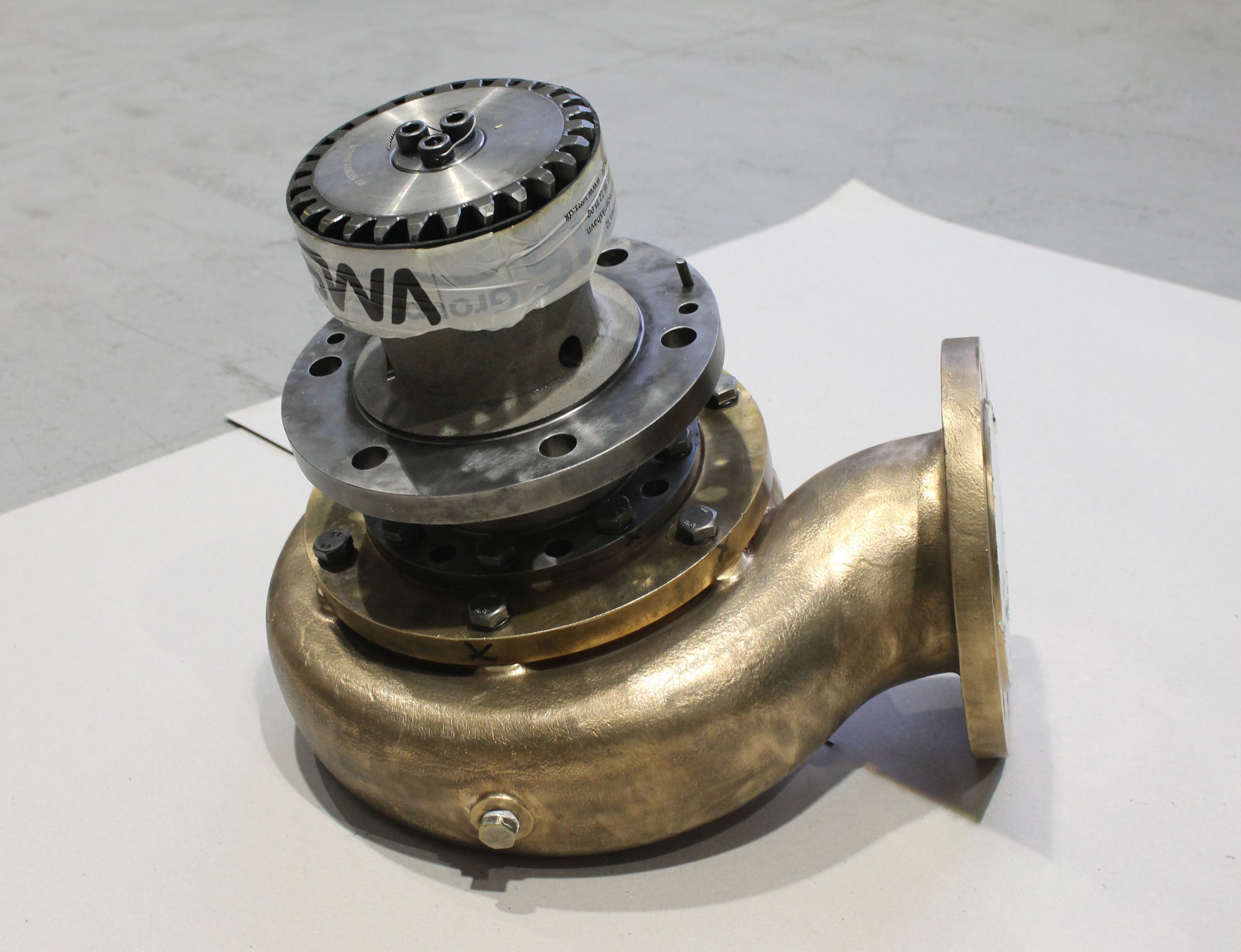 Water pump, CW engine