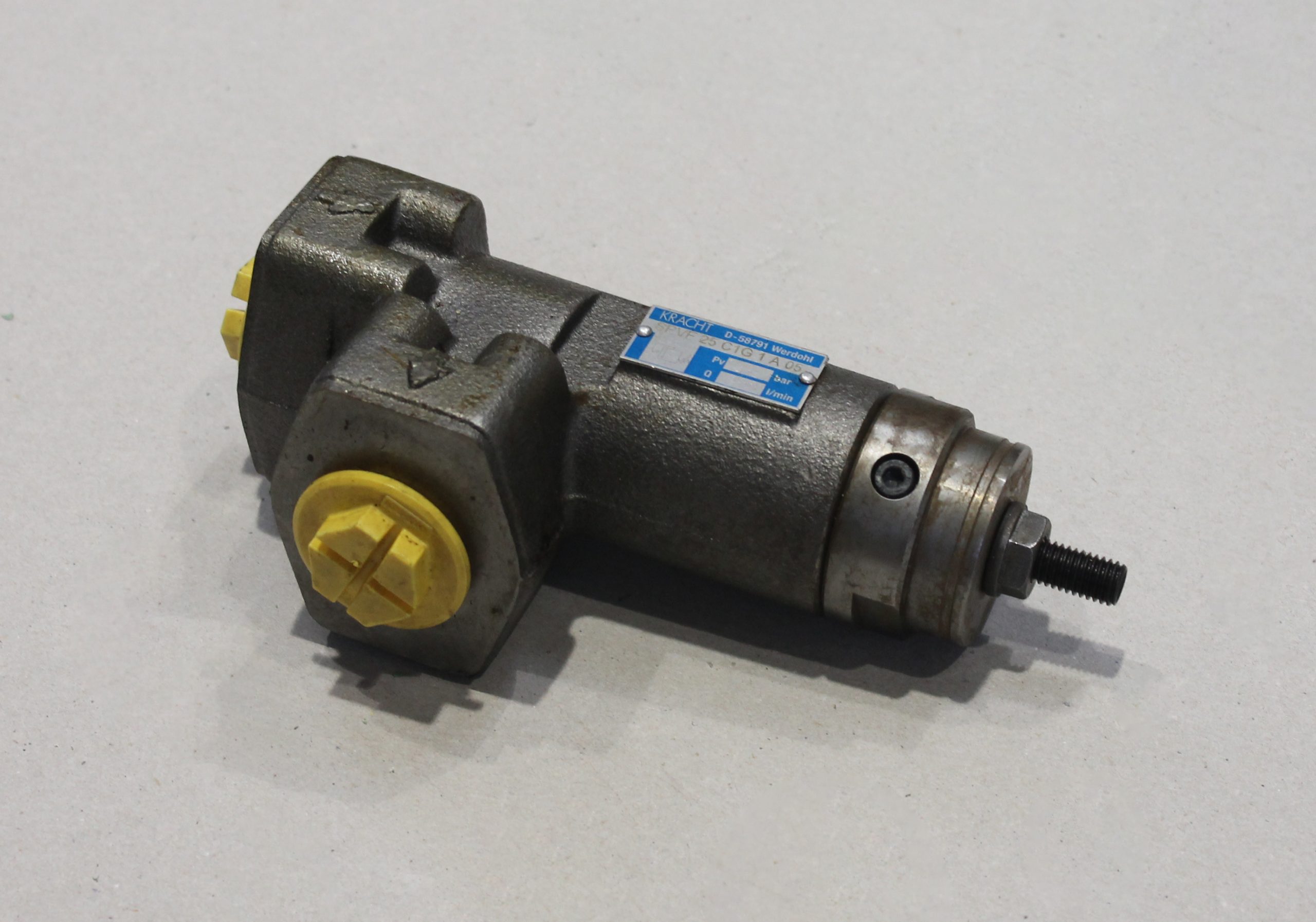 Constant pressure valve, Kracht